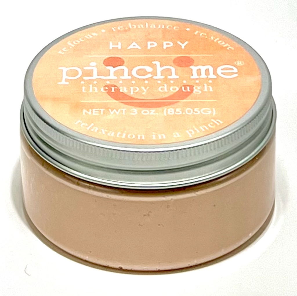 PINCH ME therapy dough HAPPY