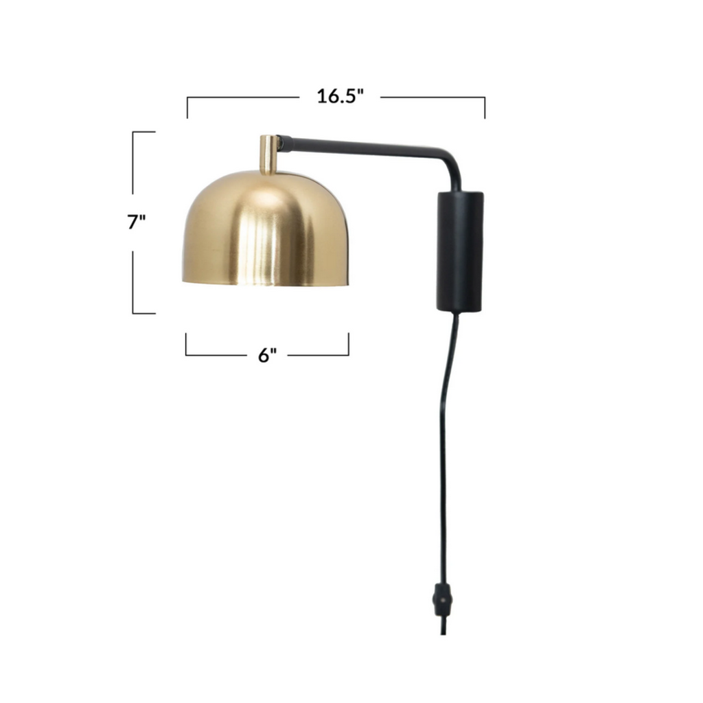 METAL WALL SCONCE