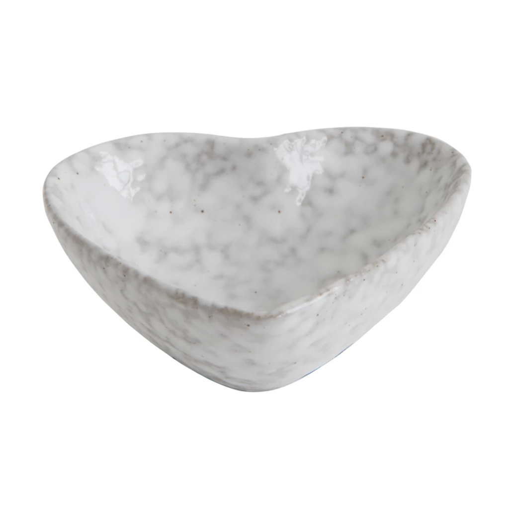 STONEWARE HEART DISH