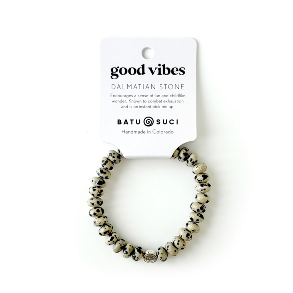 GOOD VIBES rondelle bracelet