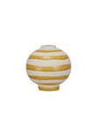 YELLOW + WHITE vase