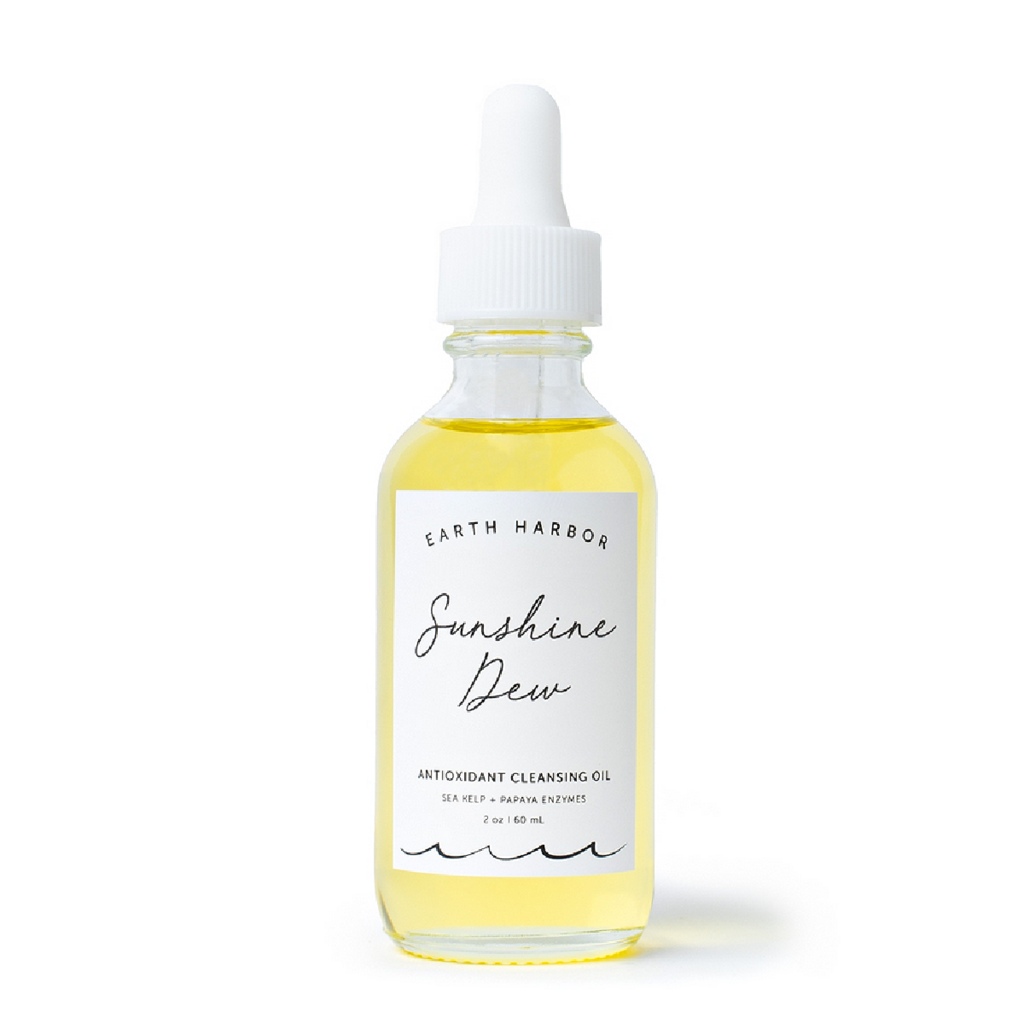Sunshine Dew Cleansing Oil: Papaya Antioxidants + Enzymes