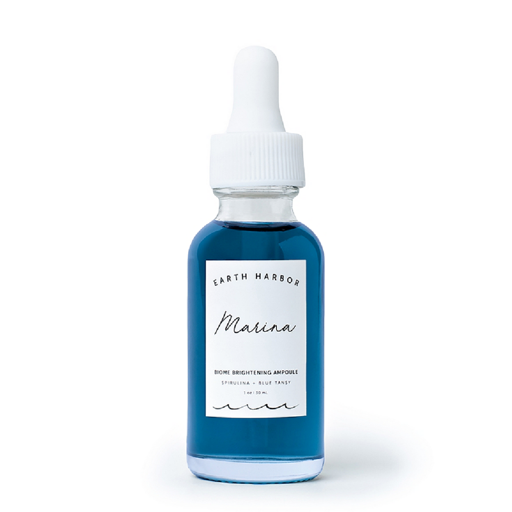 Marina Biome Brightening Concentrate: Blue Tansy + Squalane