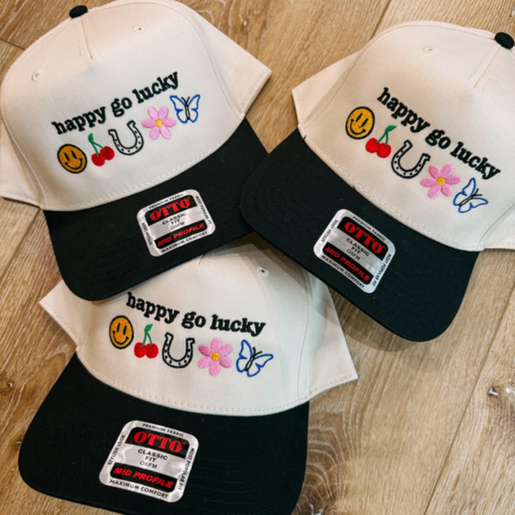 Happy Go Lucky Trucker Hat