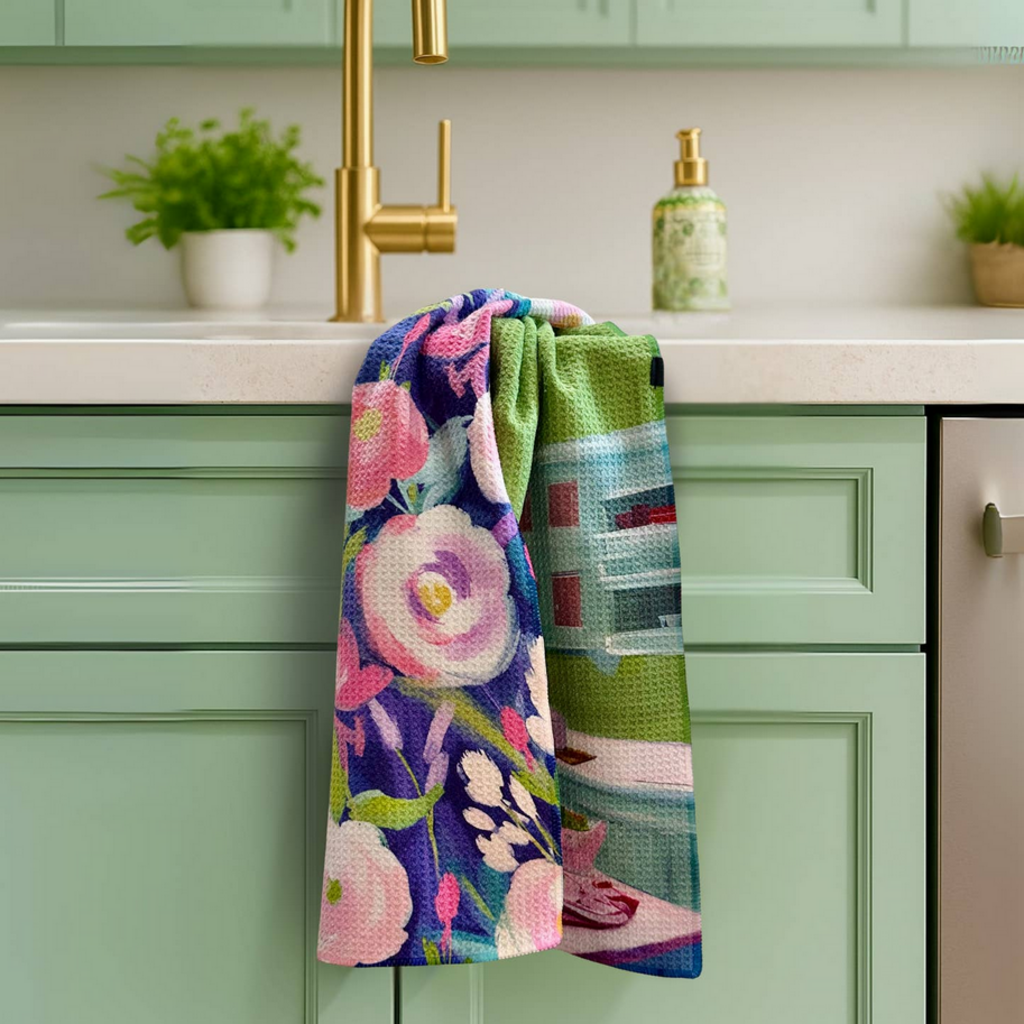 Hardest Part of Adulting Kitchen Towel