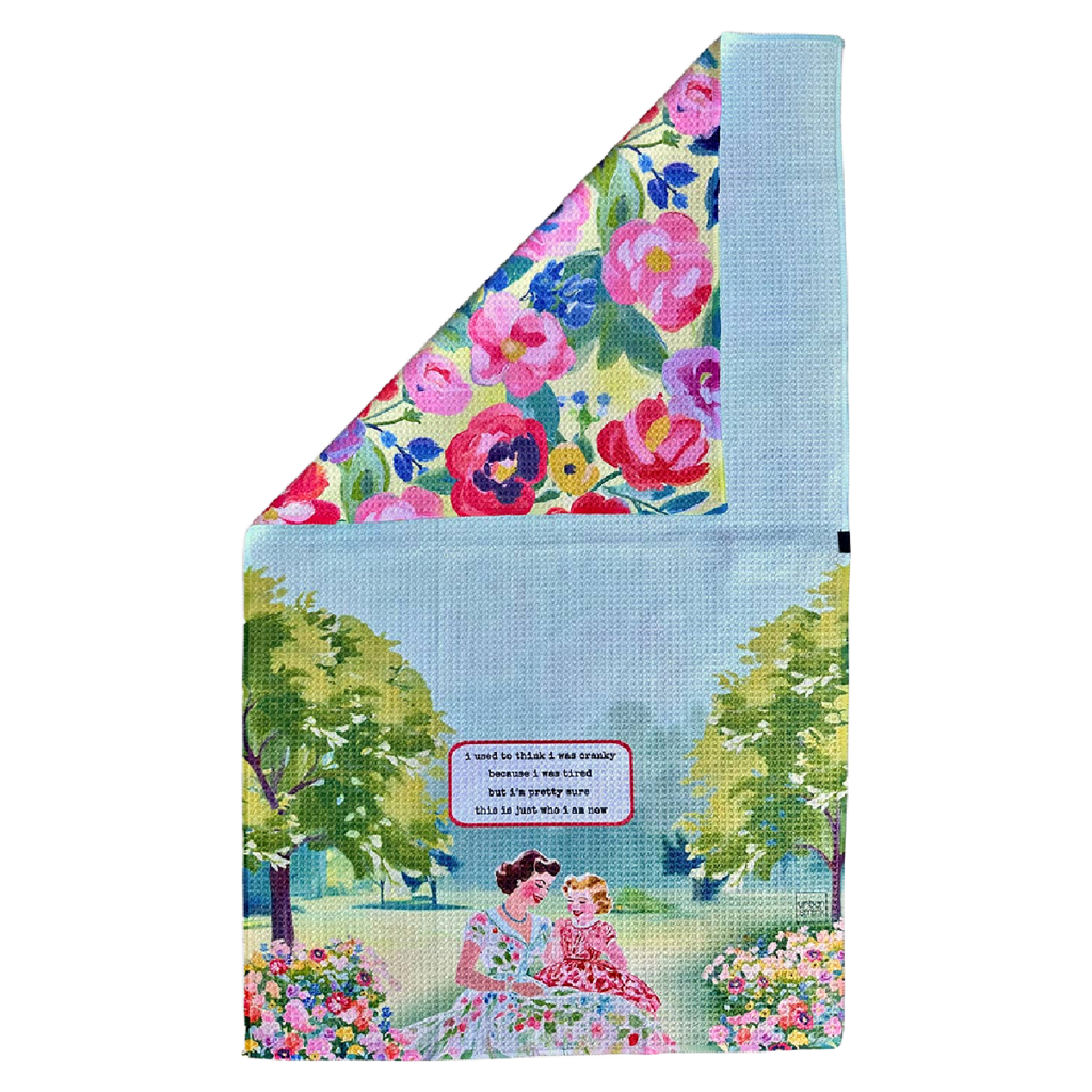 Cranky & Tired Kitchen Towel