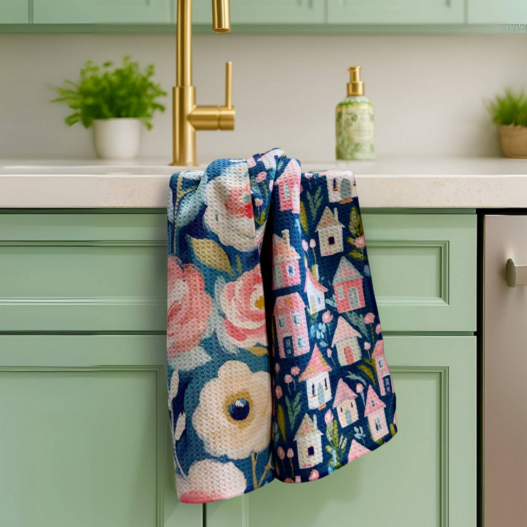 "Cool People Live Here" Kitchen Towel