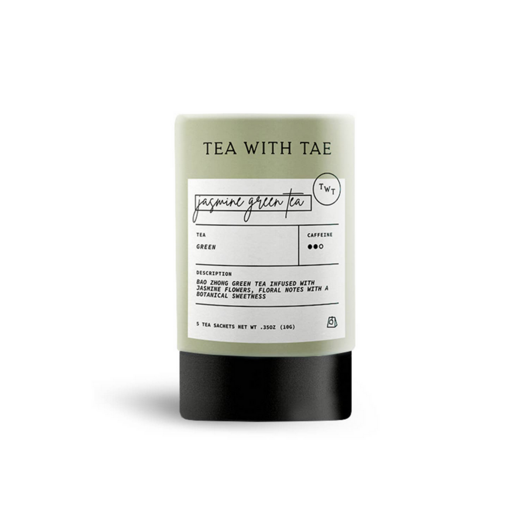 Jasmine Green Tea Mini Tube (5 Tea Bags)