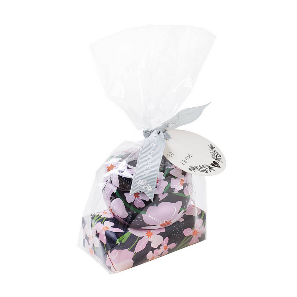 Vanilla Fleur Tin Candle & Soap Gift Set