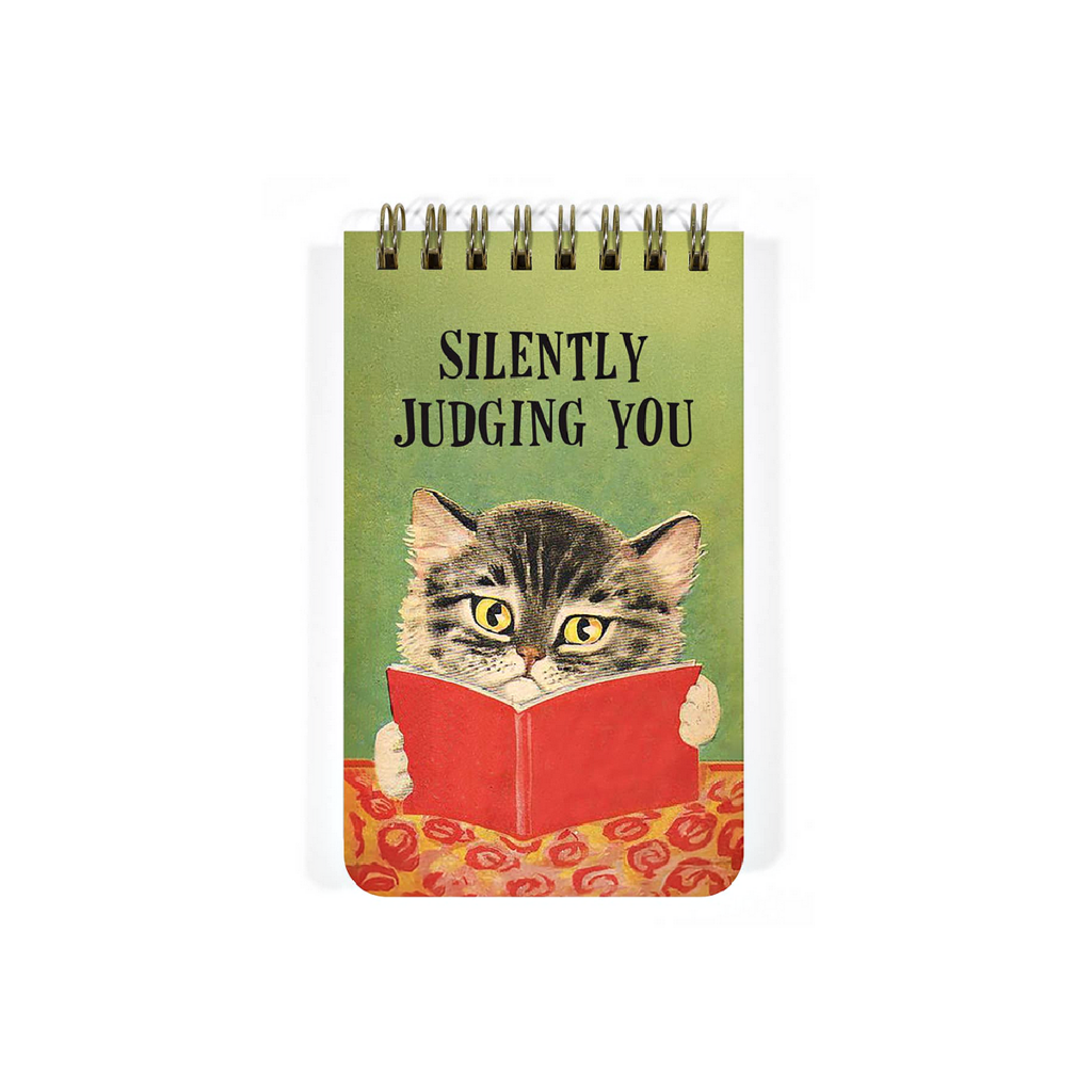 Silently Judging You - Spiral Memo Notepad