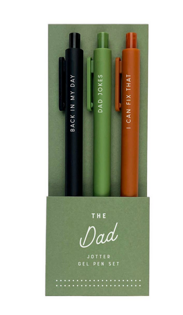 Dad Jotter Gel Pen: Set of 3