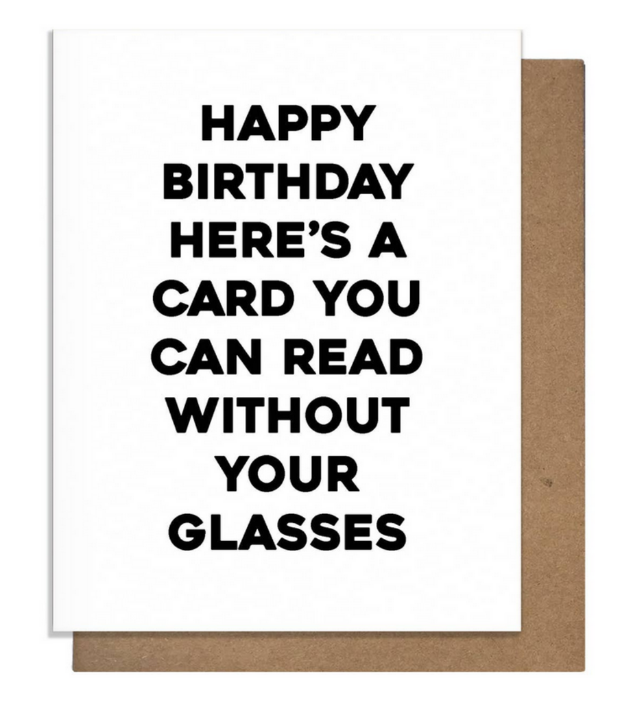 Glasses - Card