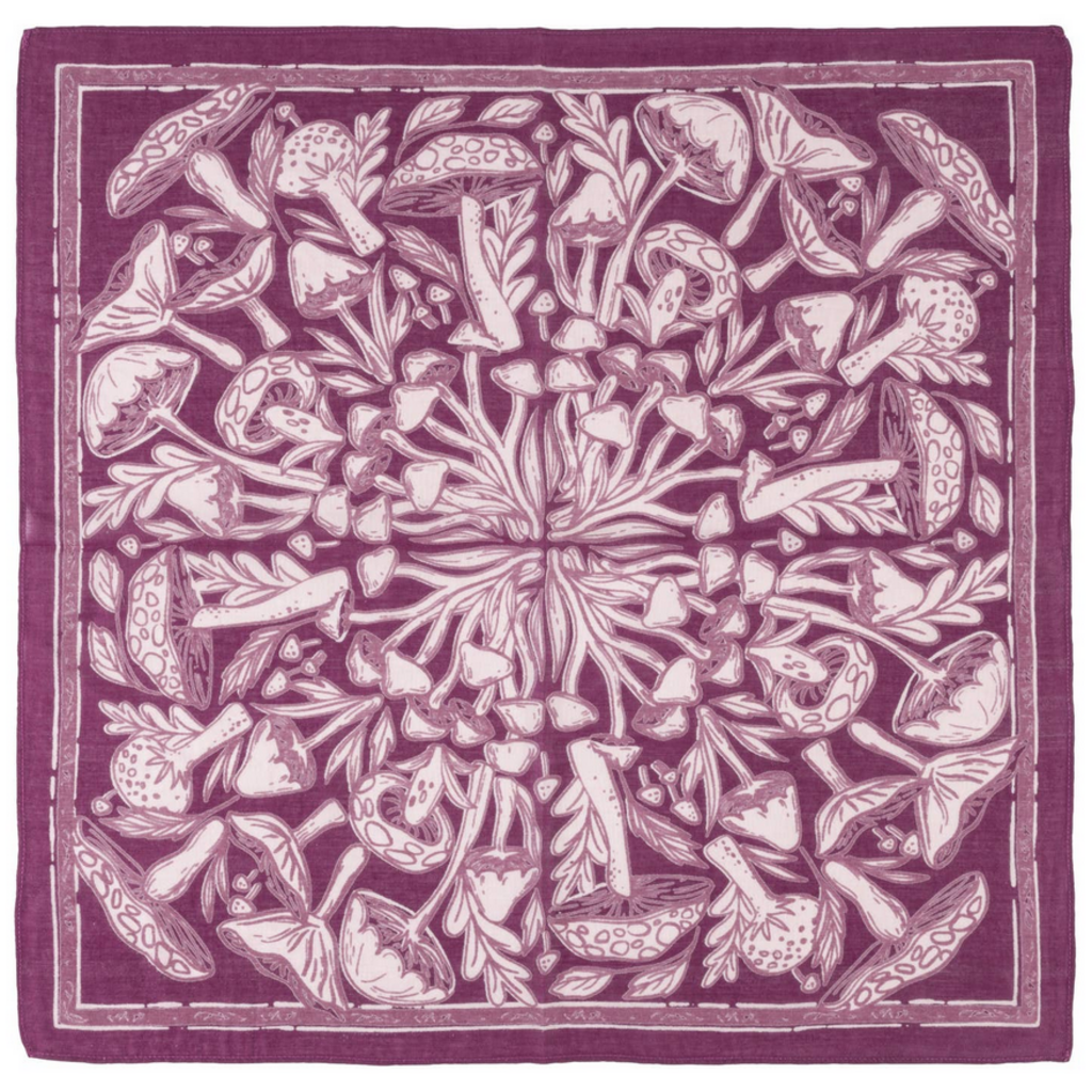 BANDANA - MUSHROOM