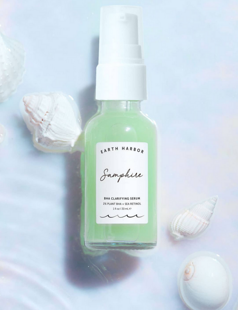 Samphire Bha Clarifying Serum: 2% Plant Bha + Sea Retinol