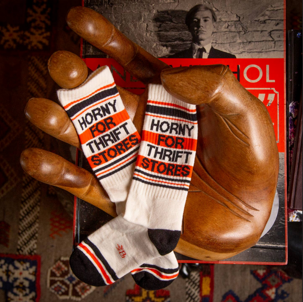 "For Thrift Stores" Crew Socks