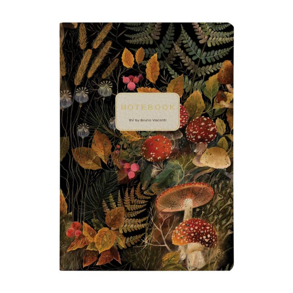 FOREST MUSHROOMS notebook
