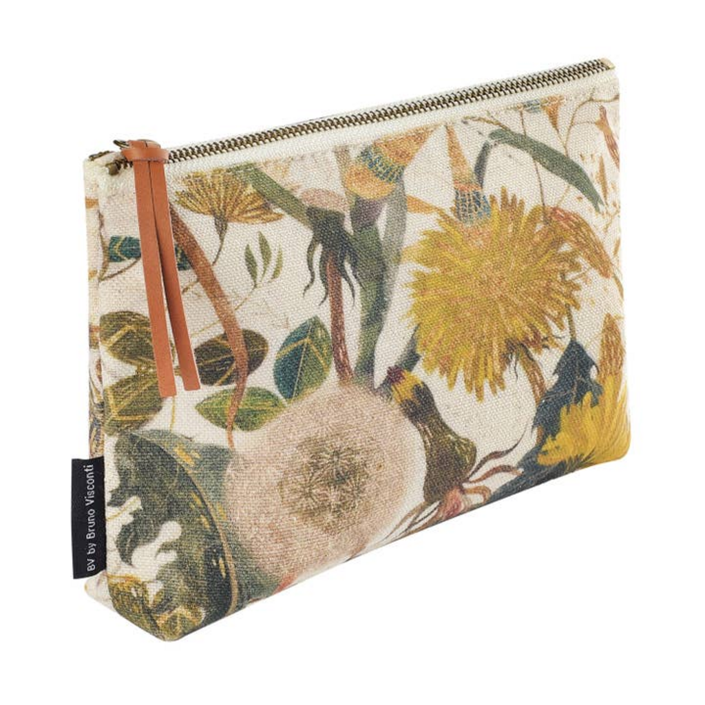 DANDELION zipped pouch
