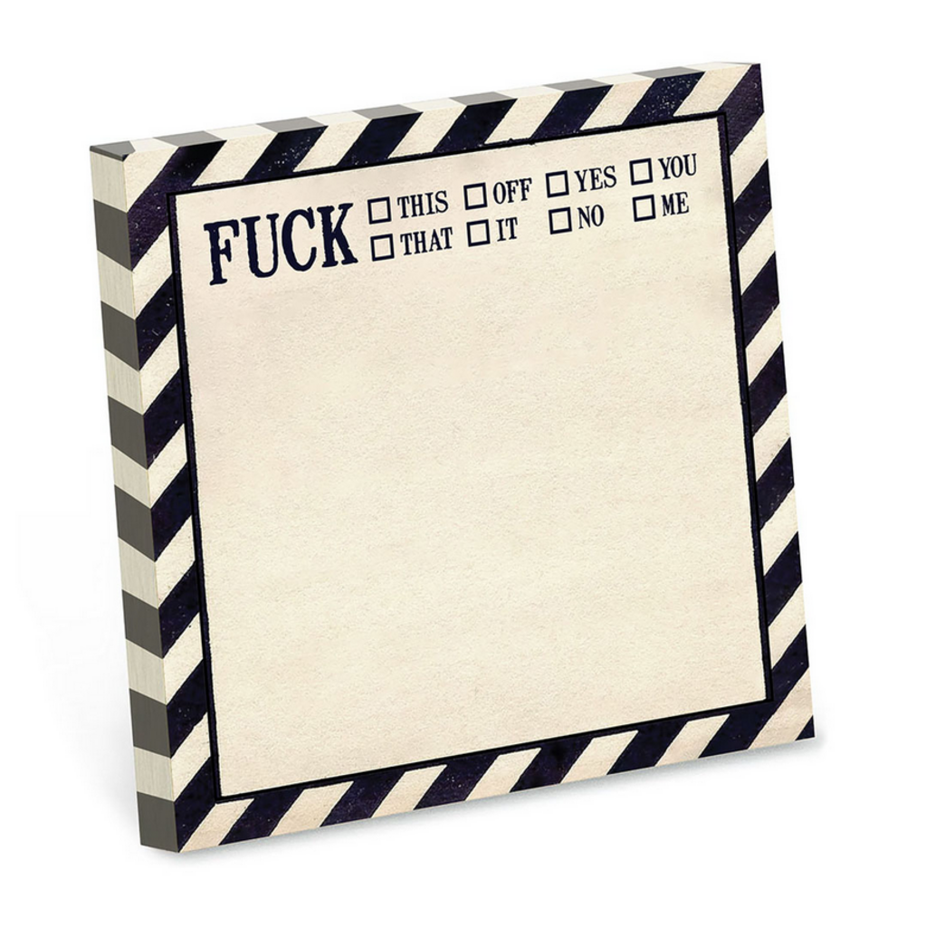 F* This That + Off - Sticky Notepad