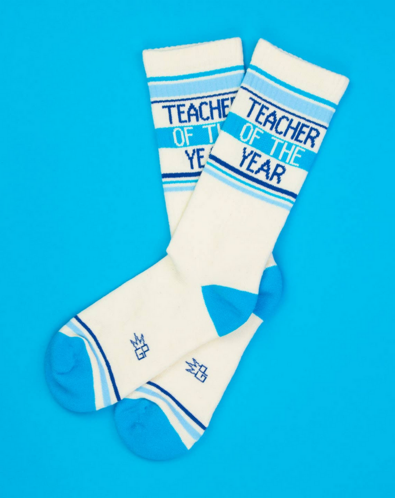 "Teacher of the Year" Gym Crew Socks