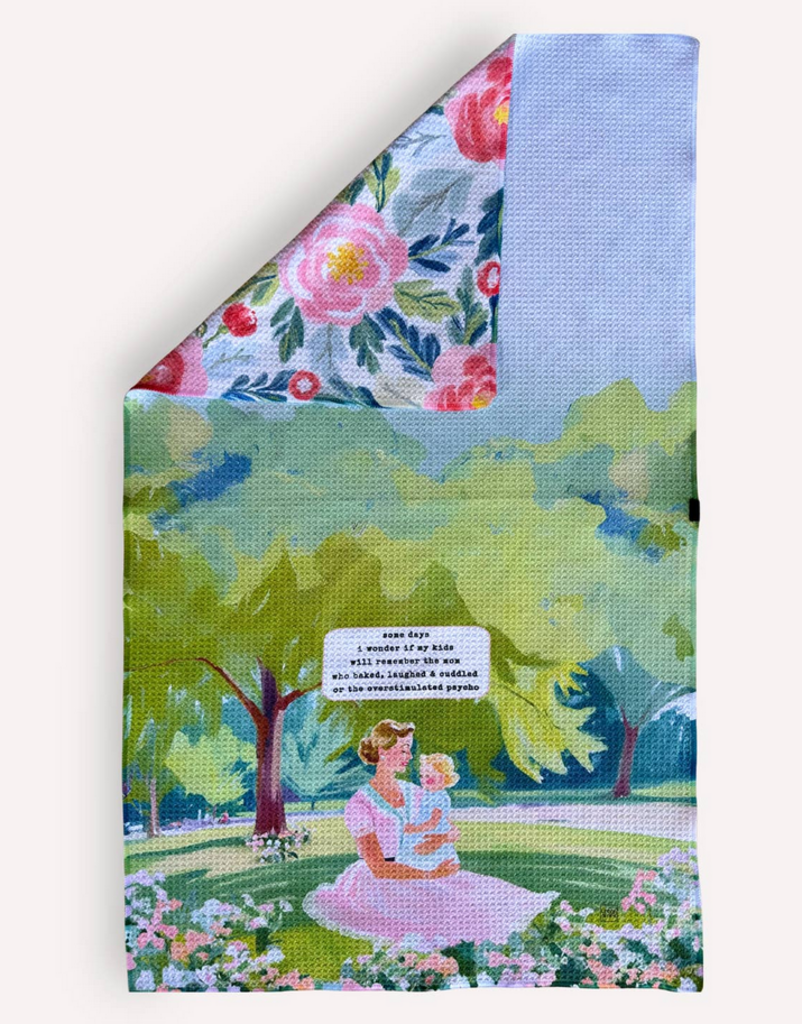 Overstimulated Psycho Kitchen Towel