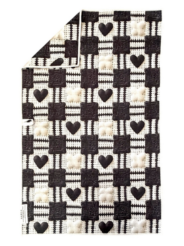 Amour: Double-Sided Hand Towel