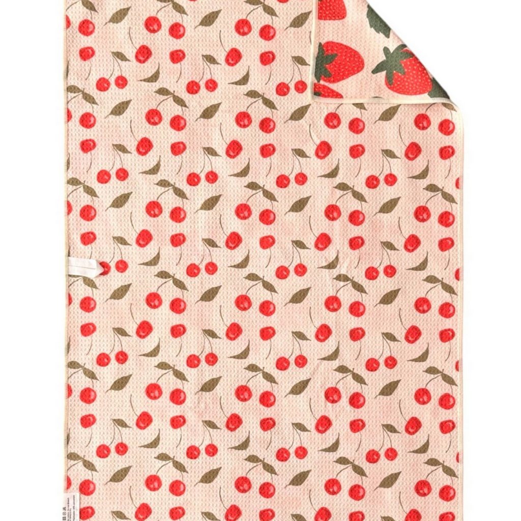 Berries & Cherries: Reversible Hand Towel