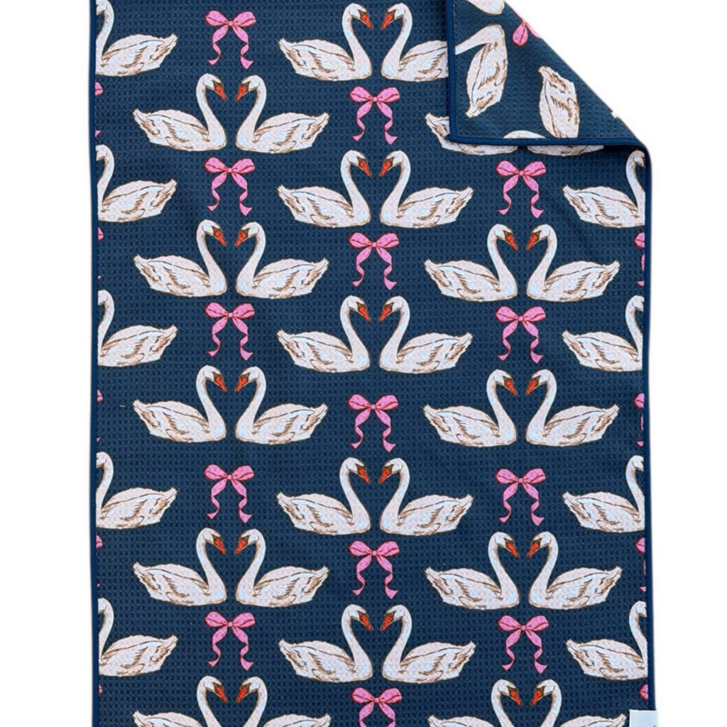 Love Birds: Double-Sided Hand Towel