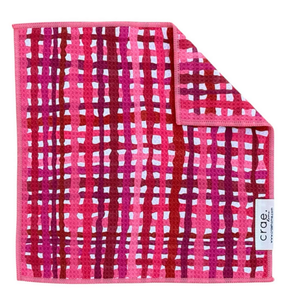 Plaid About You: Double-Sided Washcloth