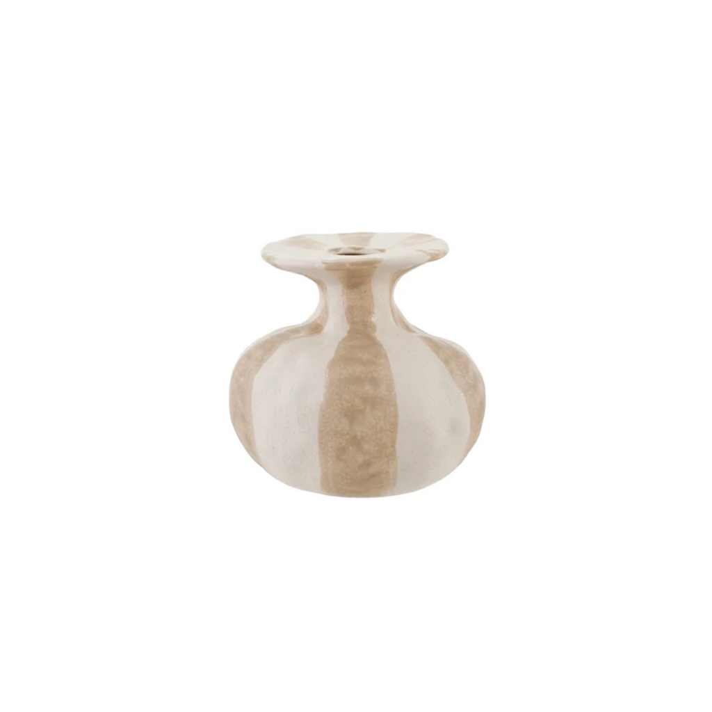 STONEWARE ORGANIC SHAPE VASE