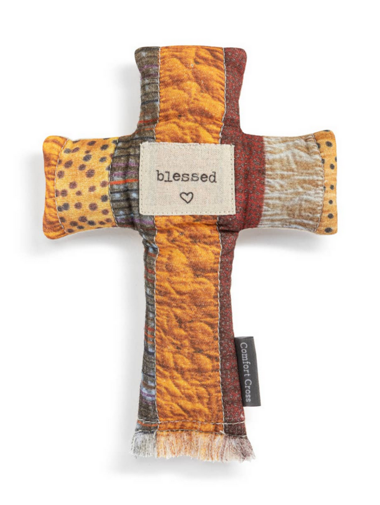 "Blessed" Comfort Cross
