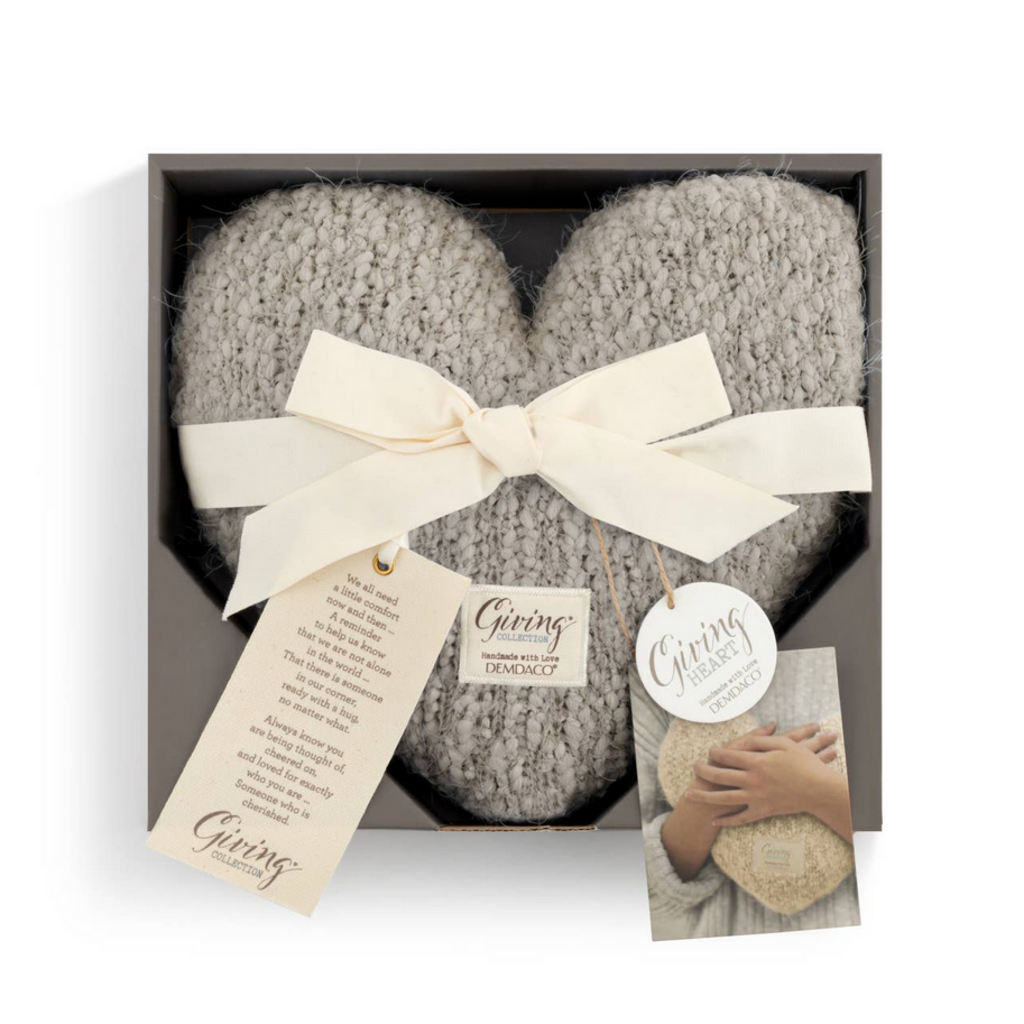 Giving Heart in Taupe