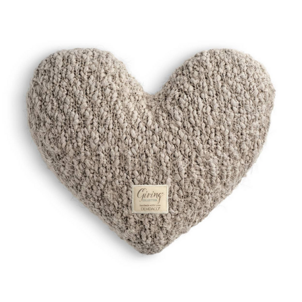 Giving Heart in Taupe
