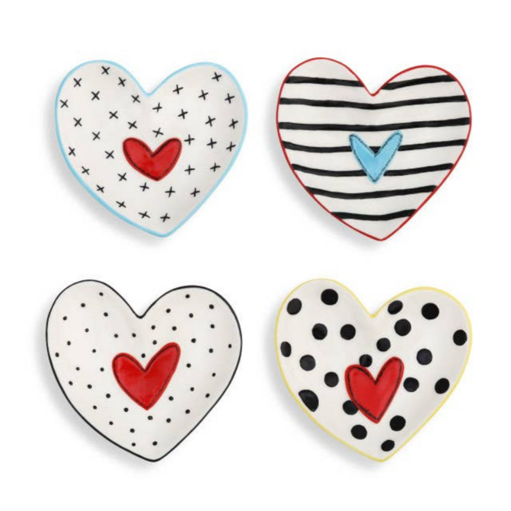 Heart Dish Treasure Keepers assorted