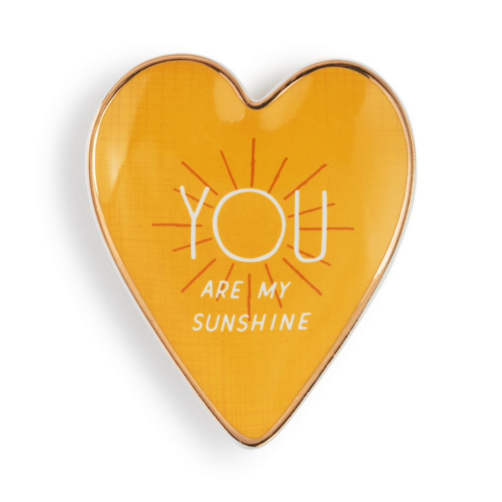 "My Sunshine" Heart Trinket Dish