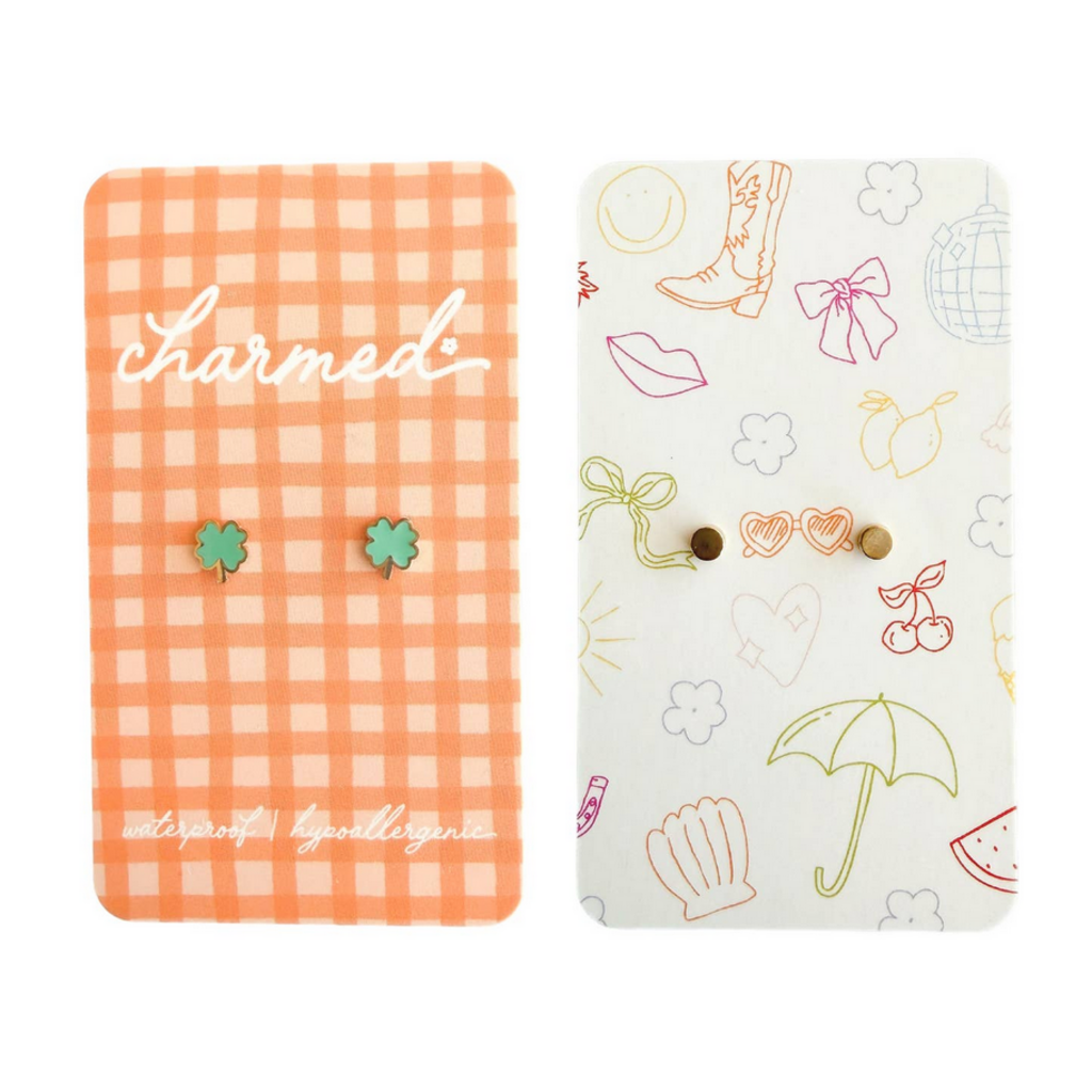 Hypoallergenic & Screw-Back - Clover