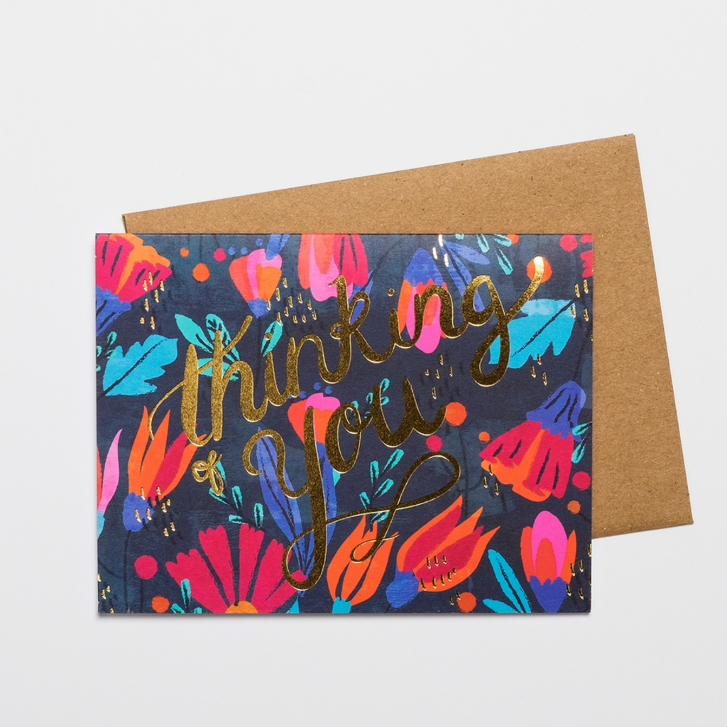 Thinking of You - Goldfoil Card