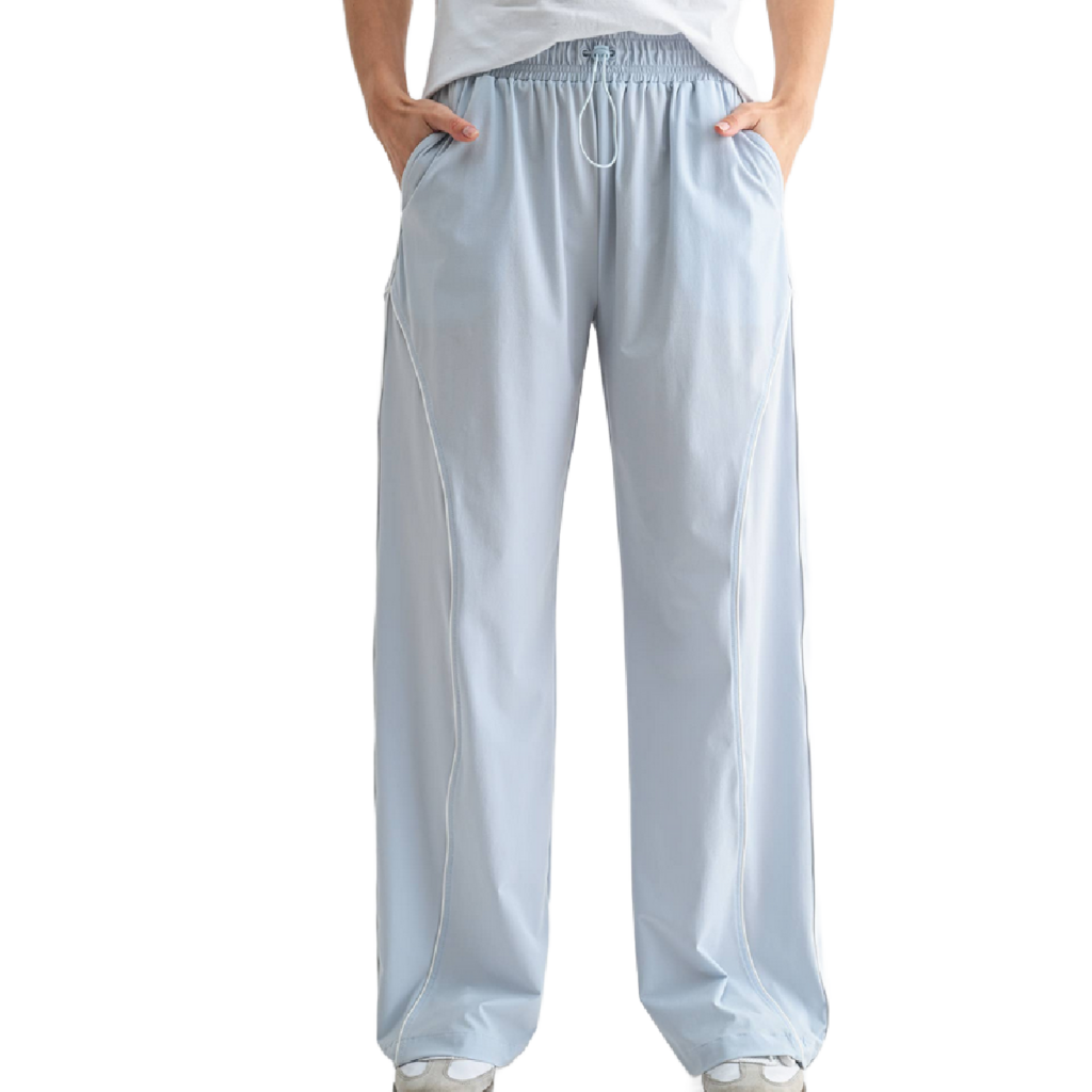 Curved Classic Track Pants - LARGE