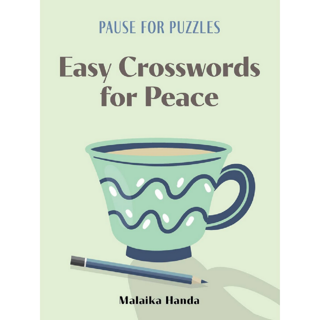 Pause For Puzzles: Easy Crosswords For Peace