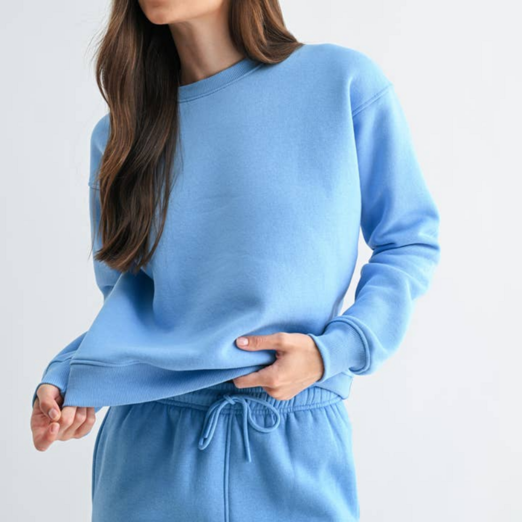 Classic Fit Fleece Sweatshirt - LARGE