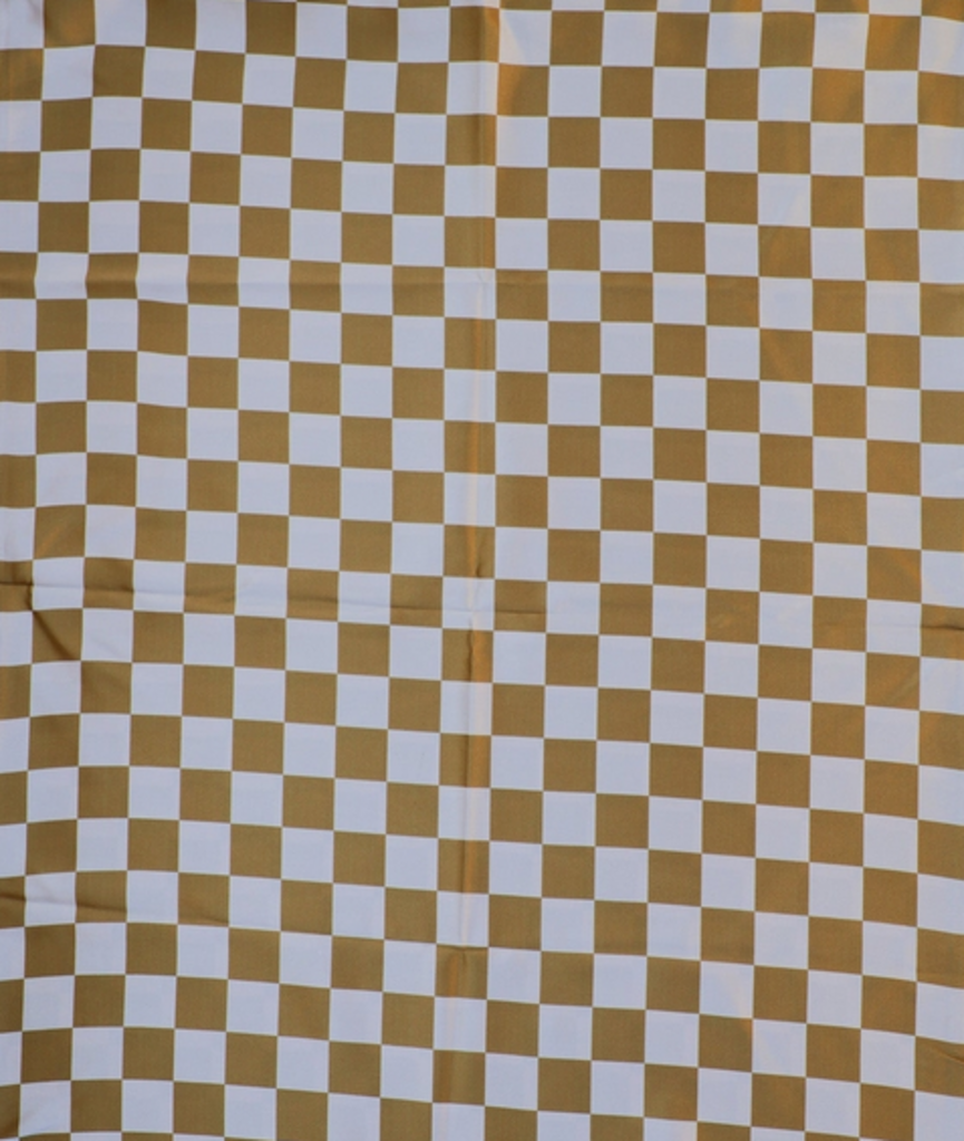 KAXI Checkered Satin Pillowcase & Scrunchie