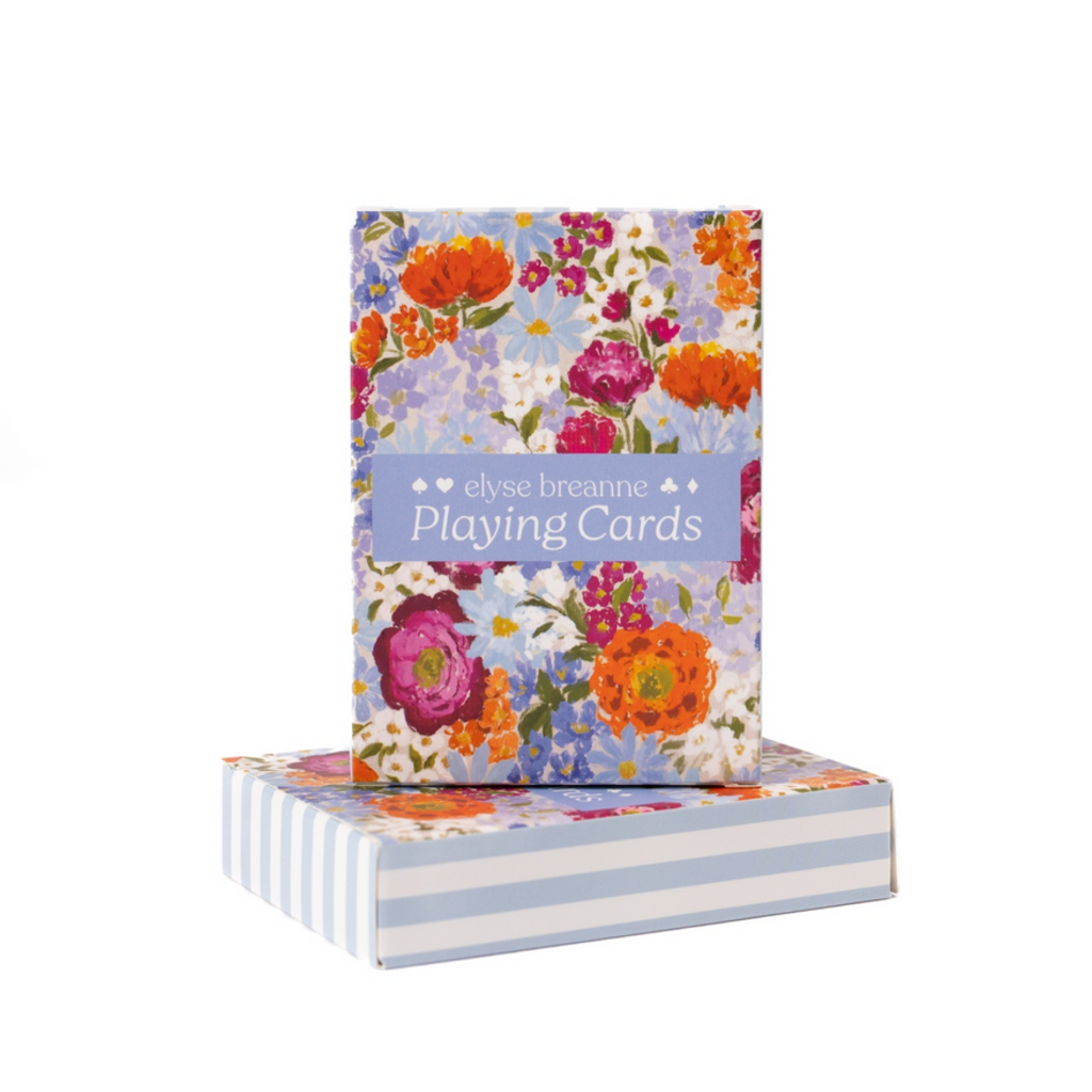 Primavera X Blue Strips Deck of Cards
