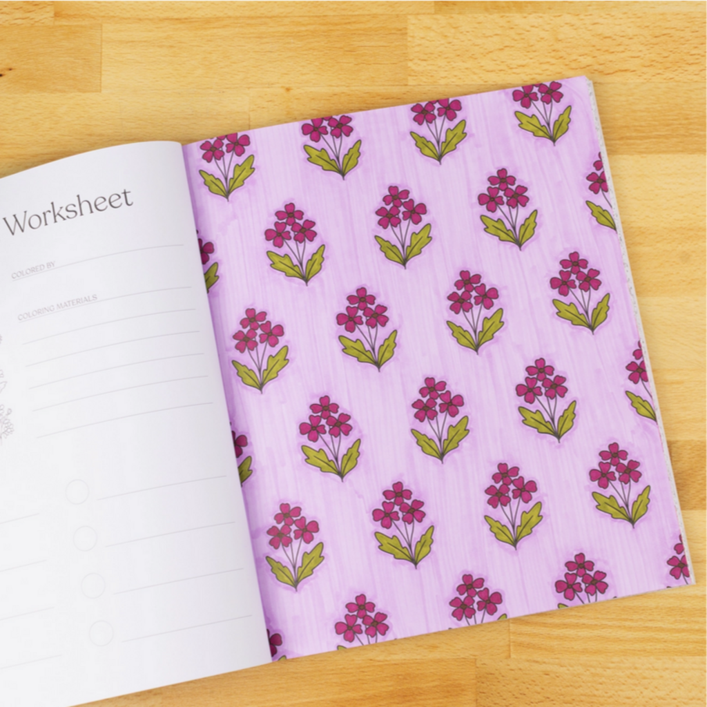 Wallflowers Coloring Book