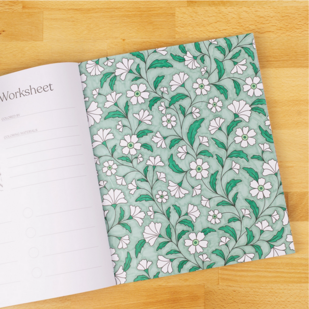 Wallflowers Coloring Book