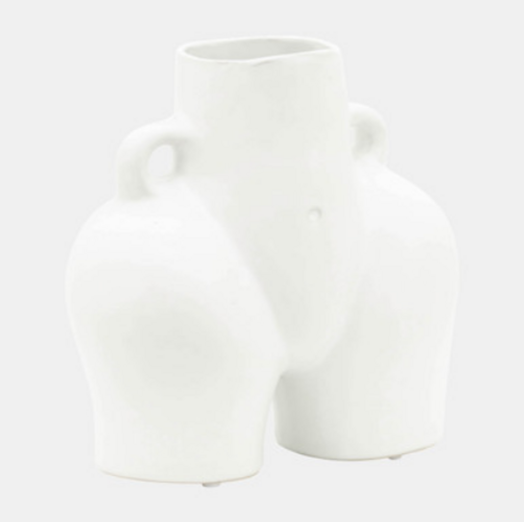 THE BODY VASE WHITE 7"