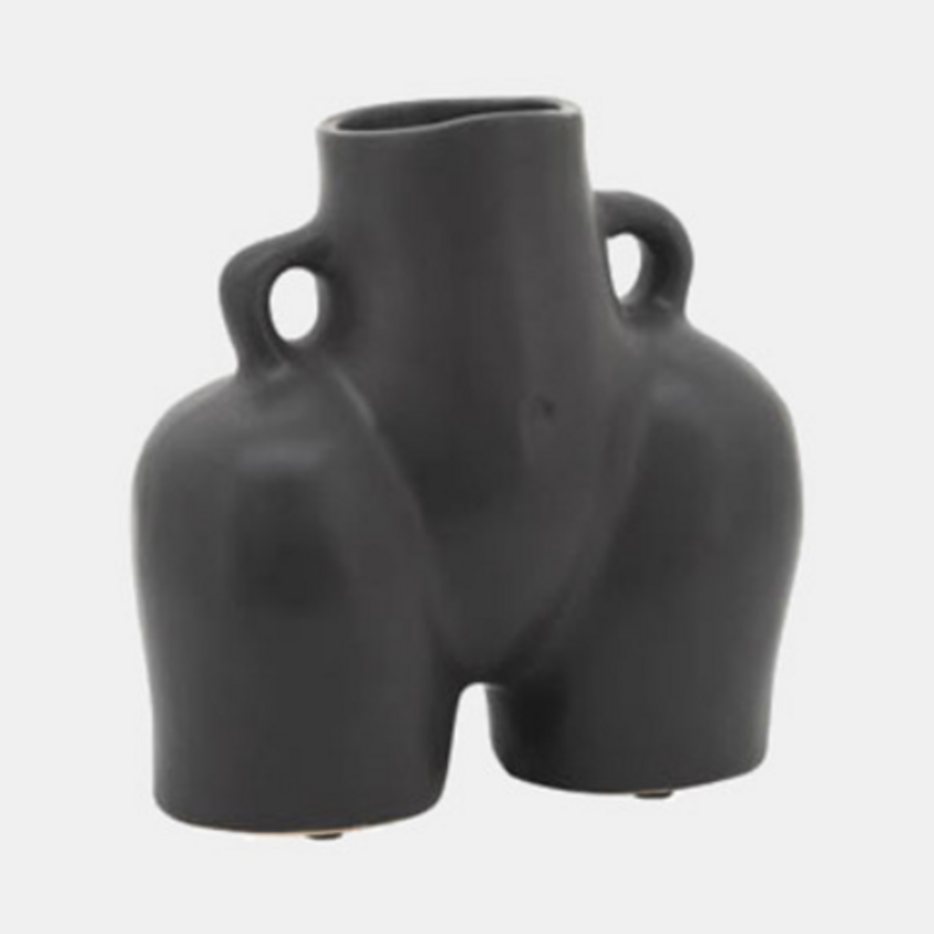 THE BODY VASE BLACK 6"