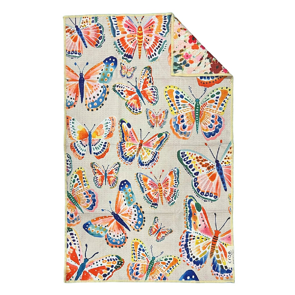 CRAE double sided dishtowel FLOATIE