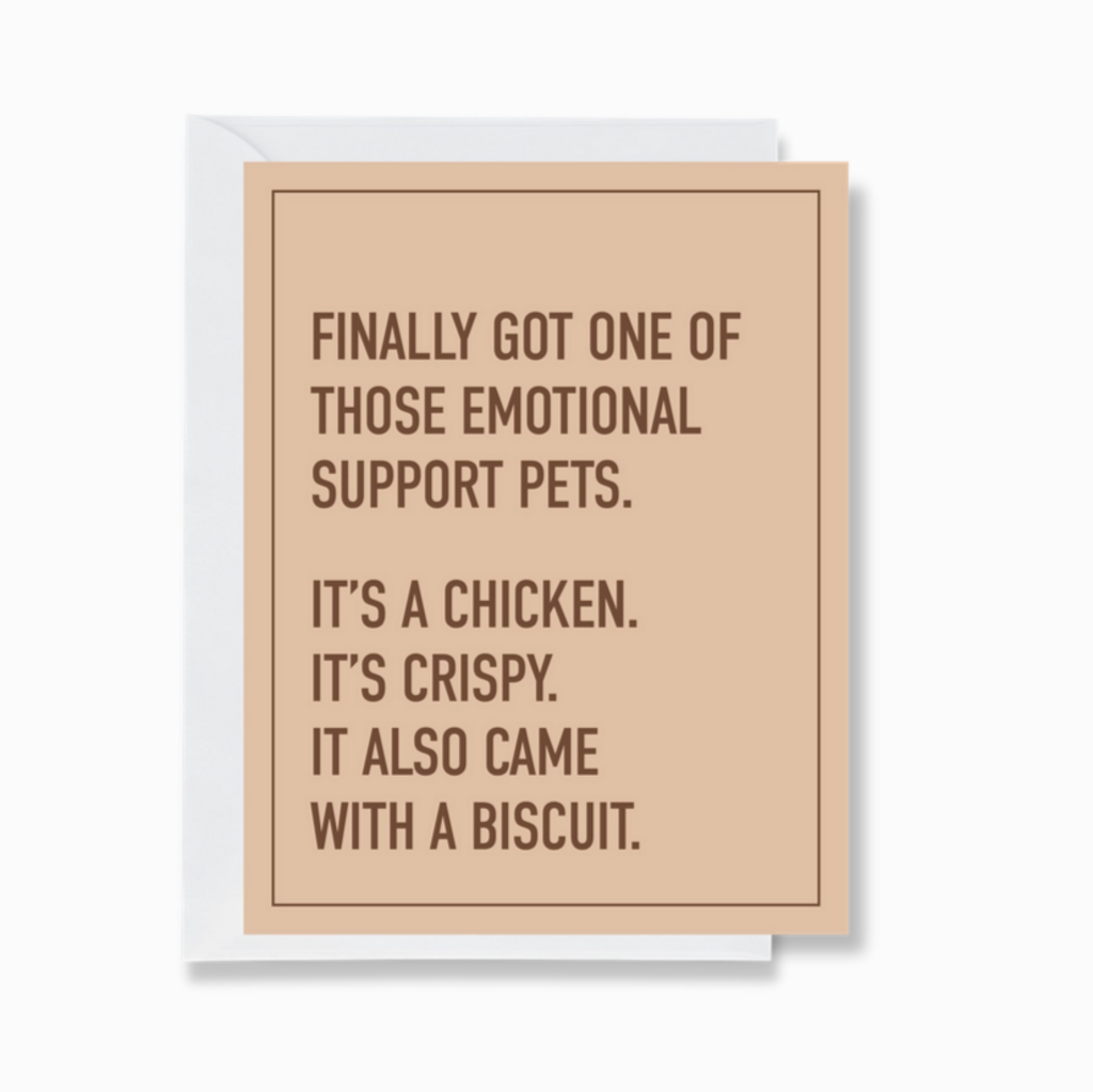 Emotional Support Chicken