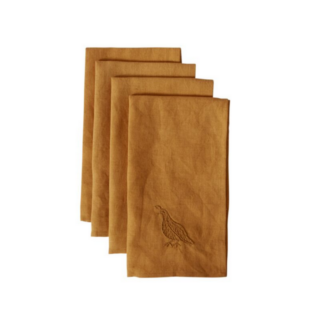 REGALE NAPKINS set of 4 ~ SPICE