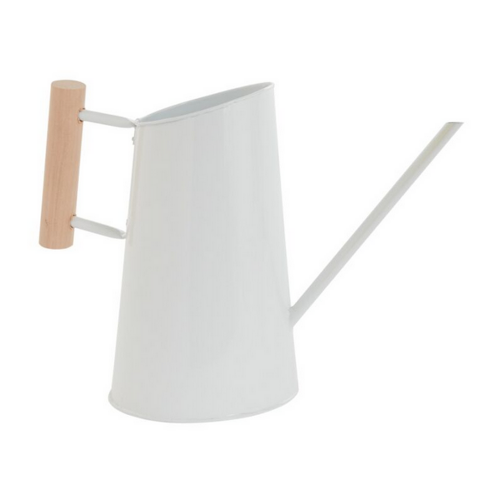 WATERING CAN large + white