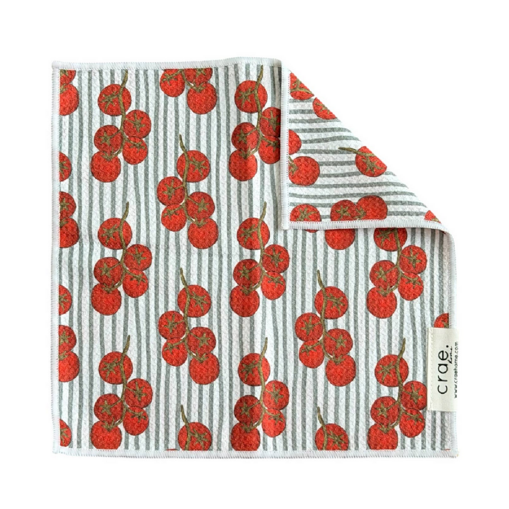 Tomato, Tomahto: Double-Sided Washcloth